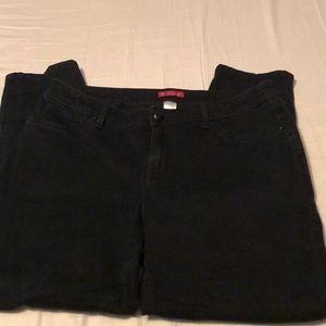 Black jeans/jeggings from Dress Barn